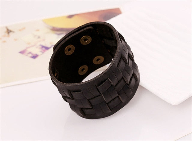 Bracelet de Couro Fashion